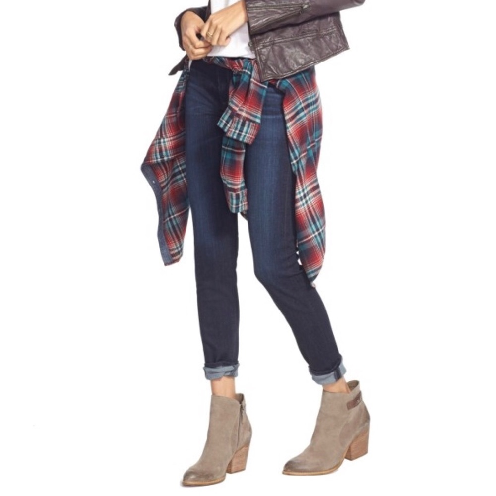 Ag The Farrah High Waist Skinny Jeans Brooks